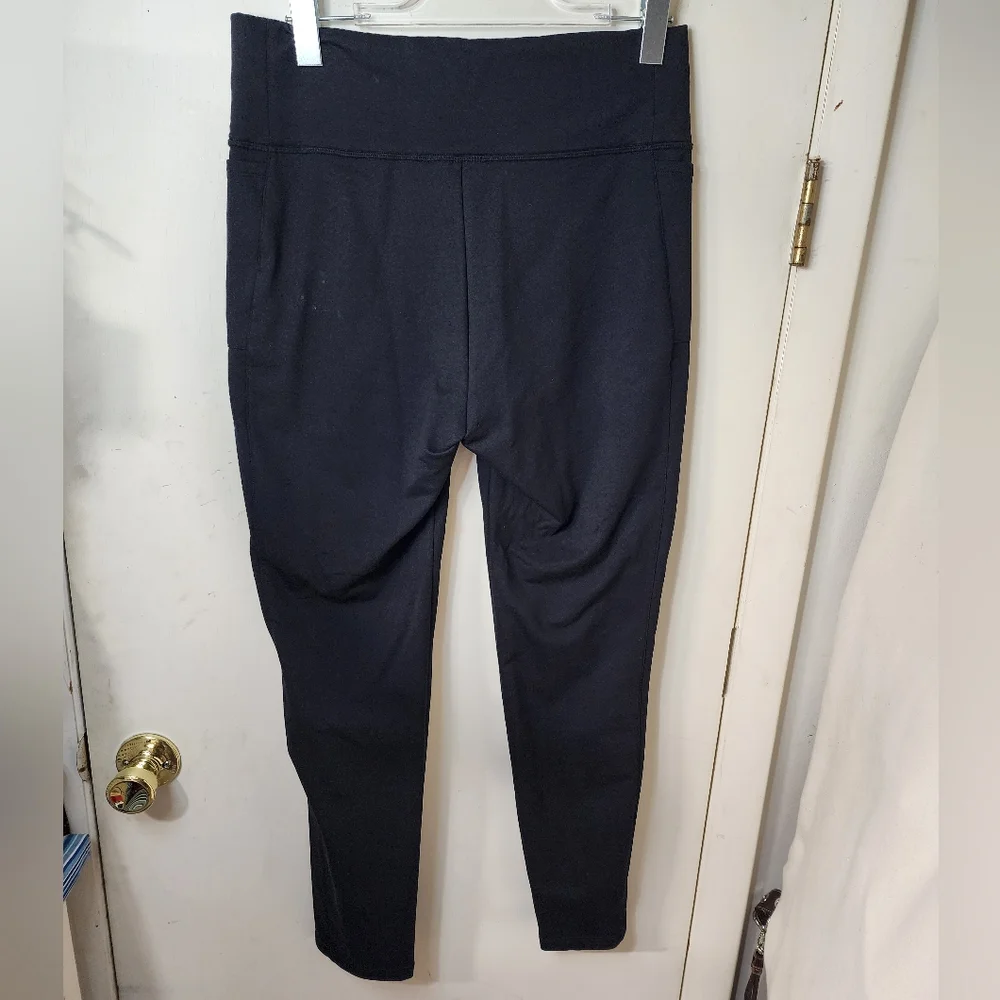 Lauren Ralph Lauren Black Sport Leggings Women's Size M - Picture 2 of 10